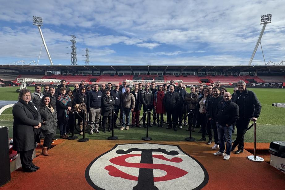 Le 29 janvier à Toulouse, la Banque Populaire Occitane a distingué trois exploitations agricoles pour leur capacité d’adaptation, leur performance économique et leurs projets de développement. (Photo Banque Populaire Occitane)