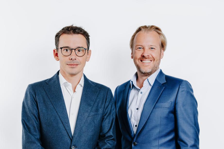 Jean-Michel Mandin et Benoît Terrière, co-dirigeants du Groupe Intelligible. (Photo Giesbert & Mandin) 