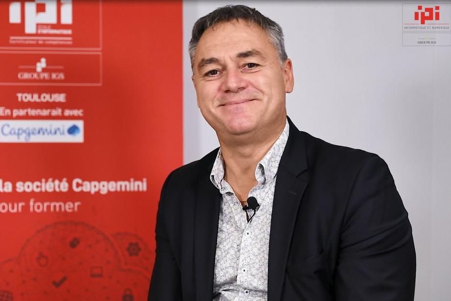 Laurent Plusquellec, ressource manager dans l’entité CIS de Capgemini.
