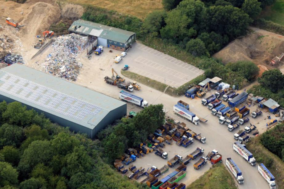 Le site de Britaniacrest Recycling en 2014