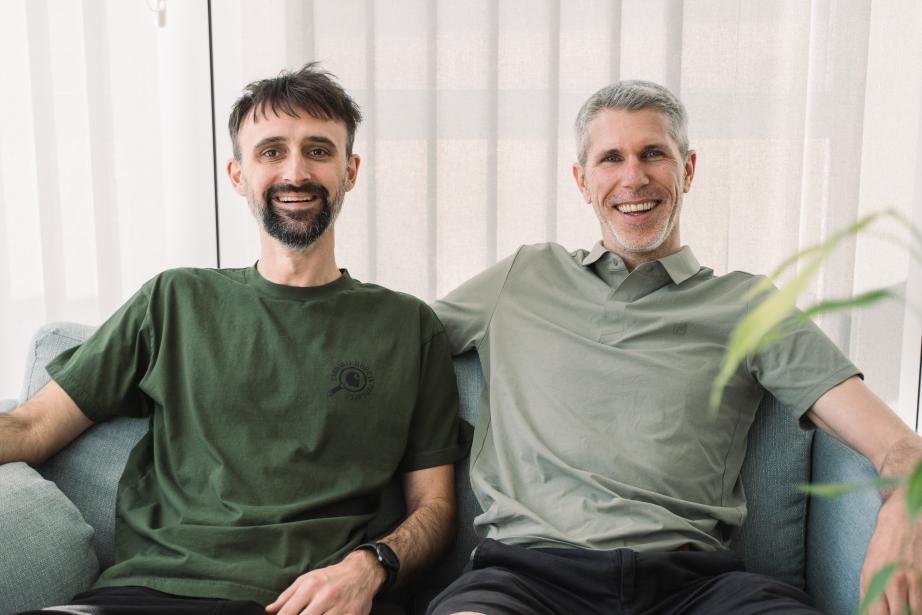 De gauche à droite : Jean-Yves Goubet, responsable technique et Fabien Rigollier, cofondateur et directeur général de Taleez. (Photo Taleez)