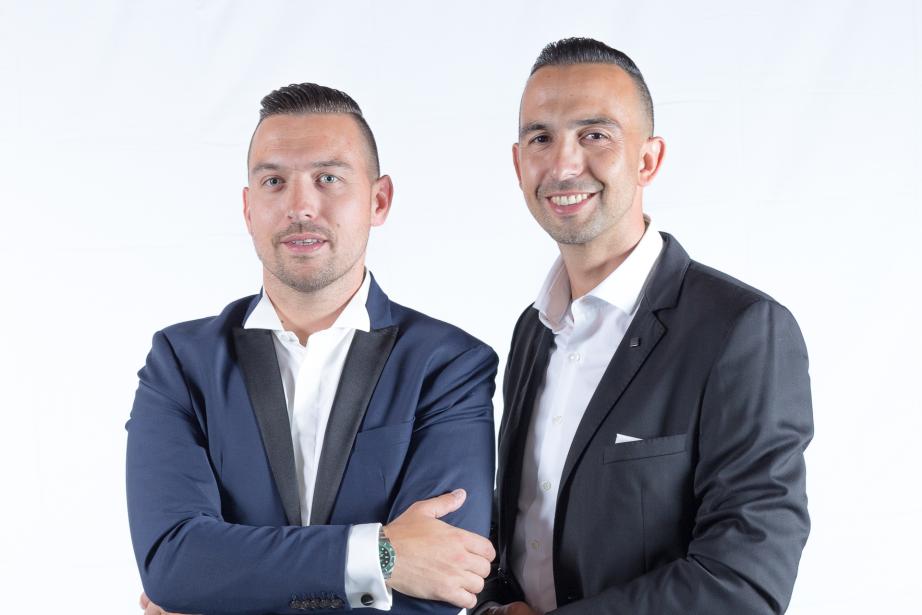 Sébastien et Julien Bori, les dirigeants de l'enseigne toulousaine Tutti Pizza. (Photo : Tutti Pizza)