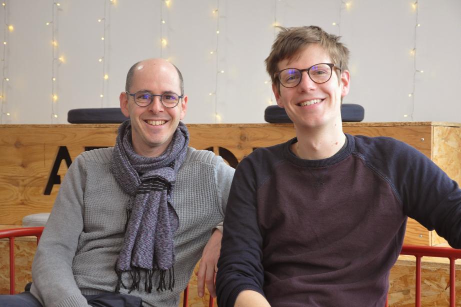 Laurent Leclerc et Dan Faudemer, fondateurs de Smappen. (Photo Smappen)