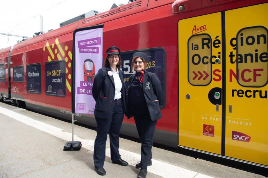 Ce jeudi 22 mai, de 11h à 15h, la gare de Toulouse-Matabiau accueille une opération inédite de recrutement. (Photo E. Grimault / SNCF)