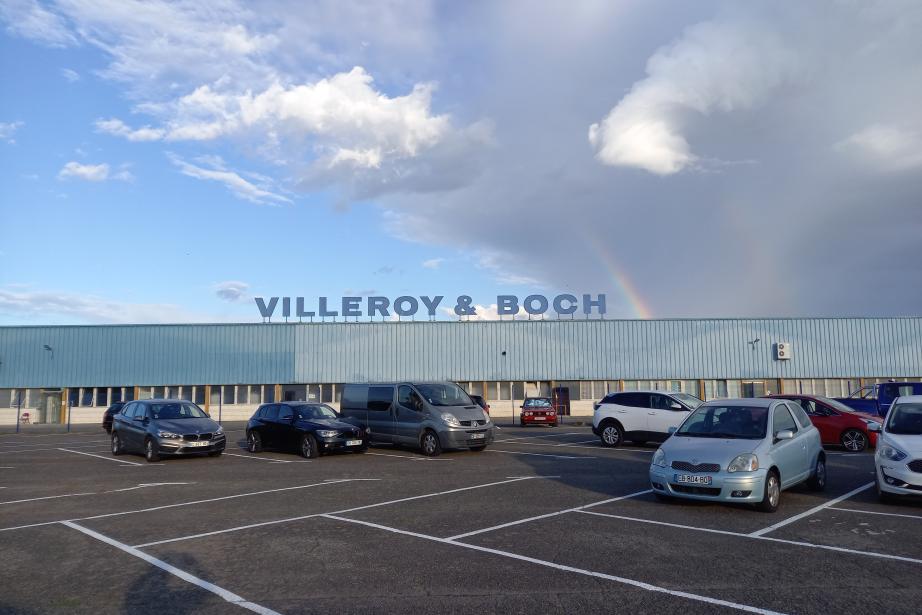 Le site Villeroy et Boch à Valence d'Agen. 