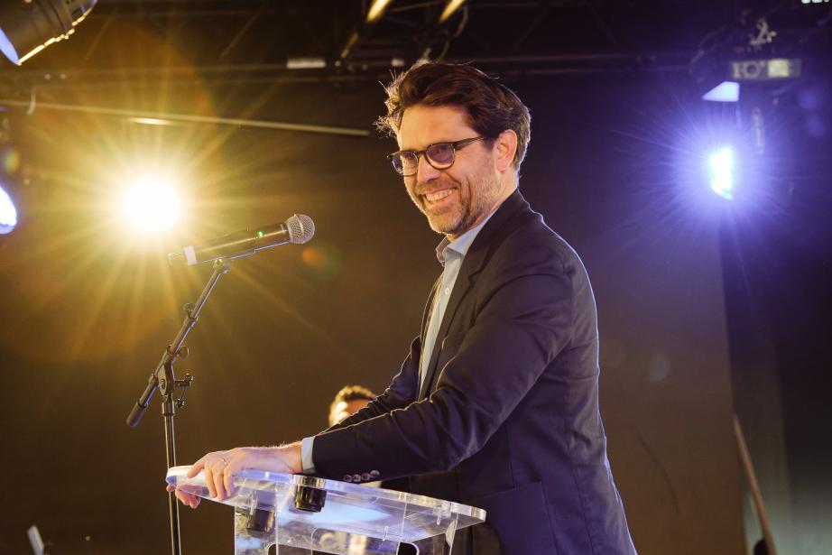 Pierre-Olivier Nau, le président du Medef de Haute-Garonne (Photo : Alain le Coz)