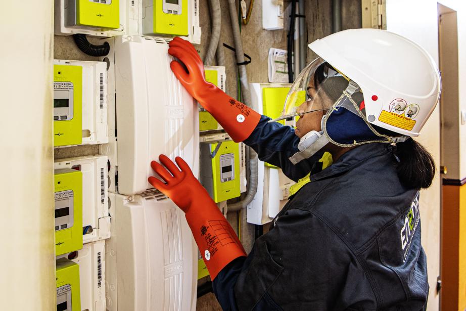 Enedis gère le premier parc d’objets connectés notamment avec plus de 37,6 millions de compteurs communicants Linky installés en France dont 4,5 millions en Occitanie. (Photo Enedis)