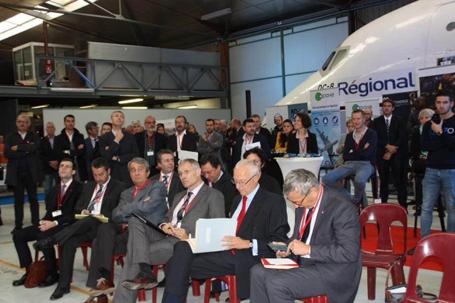 Plus de 200 professionnels sont venus à la rencontre des entreprises aéronautiques du Gers Plus de 200 professionnels sont venus à la rencontre des entreprises aéronautiques du Gers