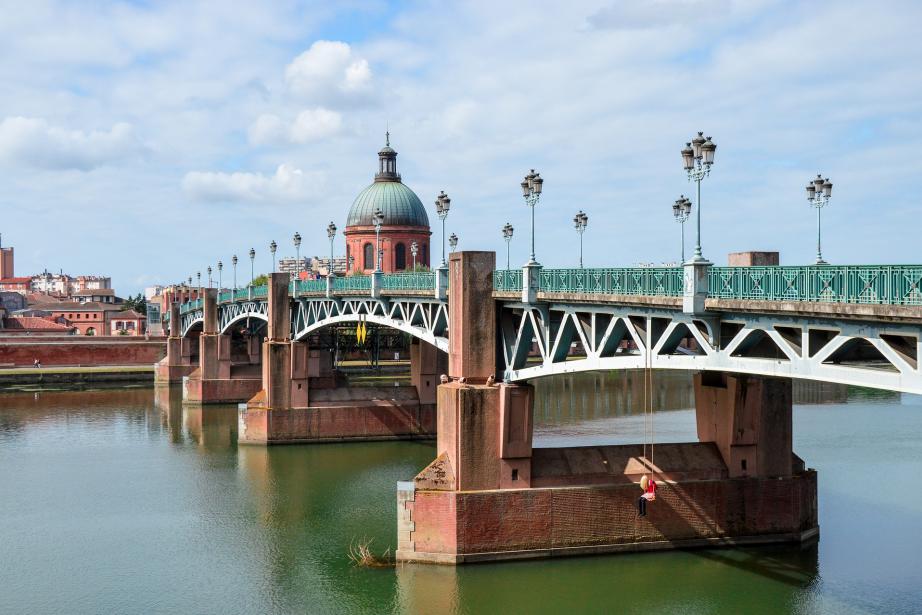 Le Pont Saint-Pierre à Toulouse