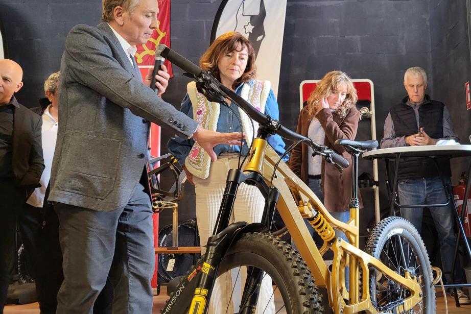 Dominique Luce, le président de Bucefal Cycles Industries, crée des VTT 100% français autant pour les compétiteurs que les amateurs. (Photo : Anthony Assémat - Entreprises Occitanie)