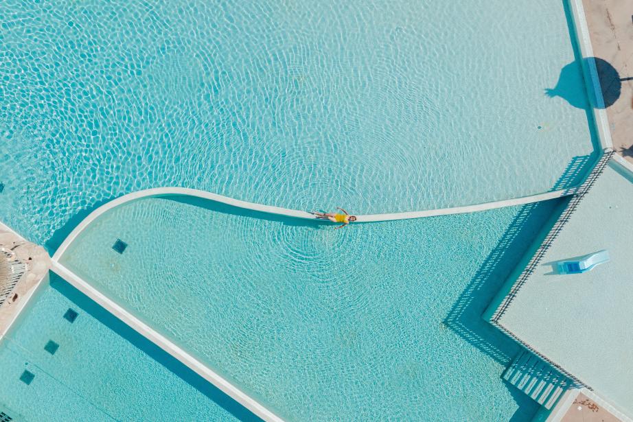 À Marseillan-Plage, Les Méditerranées réunissent trois campings-villages 5 étoiles en accès direct à la mer. Un modèle indépendant qui accueille jusqu’à 10 000 vacanciers par jour en haute saison. (Photo Camille Lambrecq)