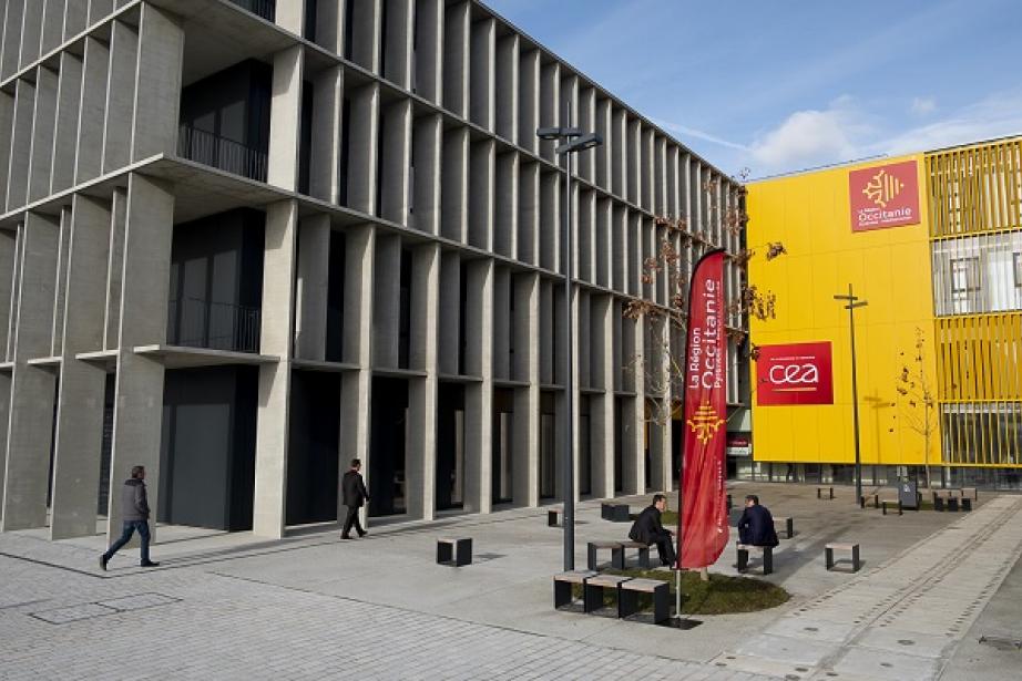 Les nouveaux locaux du CEA Tech Occitanie à Labège. Crédit : Arthur Perset. Les nouveaux locaux du CEA Tech Occitanie à Labège. Crédit : Arthur Perset.