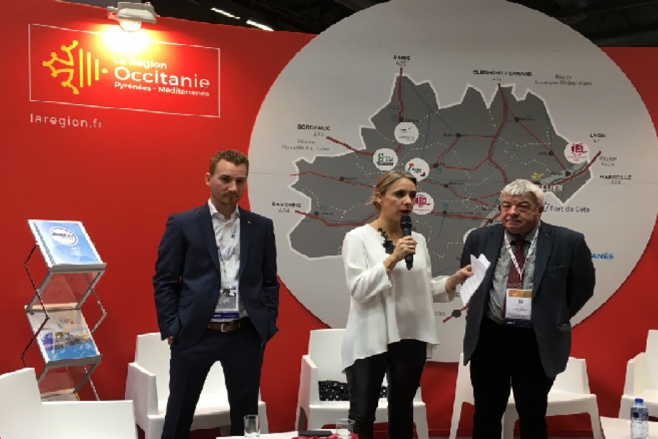 Le stand de la région lors de la semaine Internationale du Transport et de la Logistique (SITL), Le stand de la région lors de la semaine Internationale du Transport et de la Logistique (SITL),