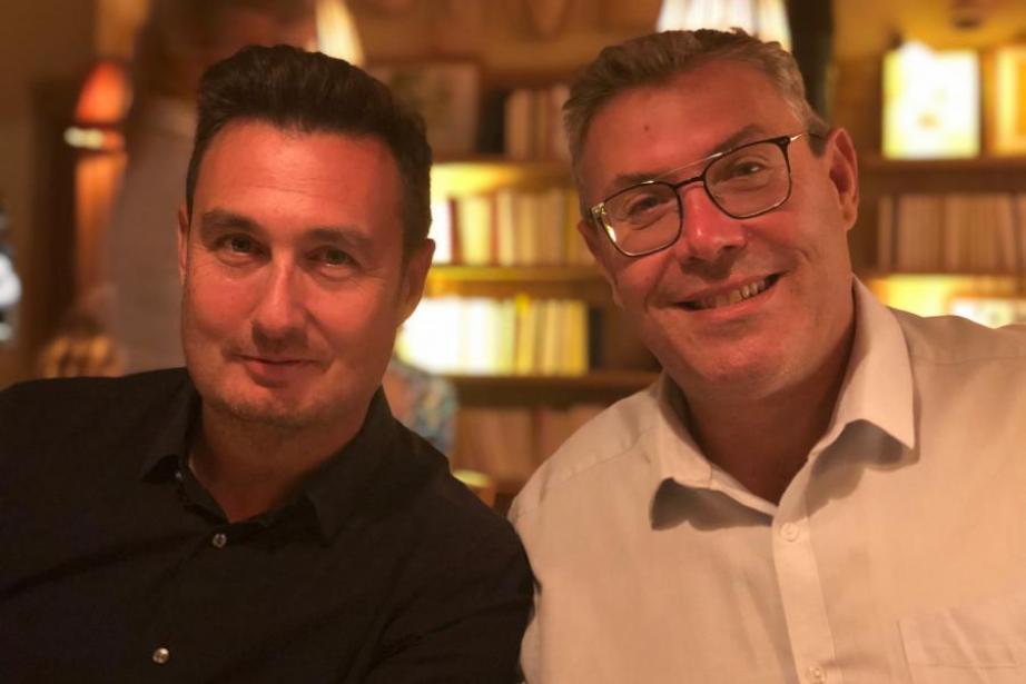 Laurent Gaussin et Bruno Bensoussan, dirigeants de E for IA Laurent Gaussin et Bruno Bensoussan, dirigeants de E for IA