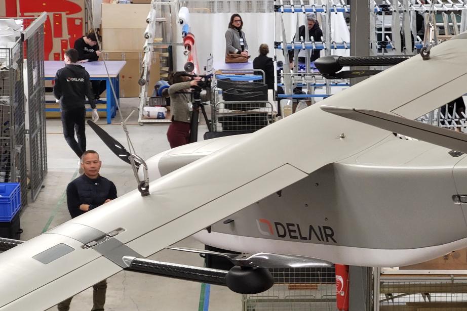 Le Toulousain Delair s'associe à l'Héraultais Yellowscan pour créer un nouveau drone permettant des inspections longue distance d'une précision exceptionnelle. (Photo : Anthony Assémat - Entreprises Occitanie)
