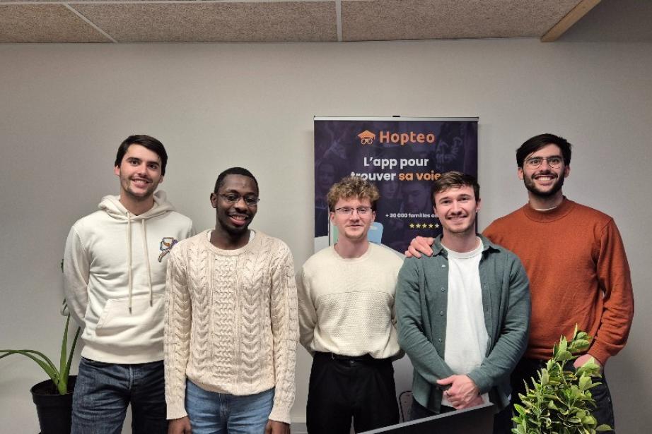 Hopteo, une application d’orientation née à Albi, accompagne désormais les jeunes du collège jusqu’à l’entrée dans la vie professionnelle grâce à un parcours personnalisé et indépendant. (Photo Hopteo)
