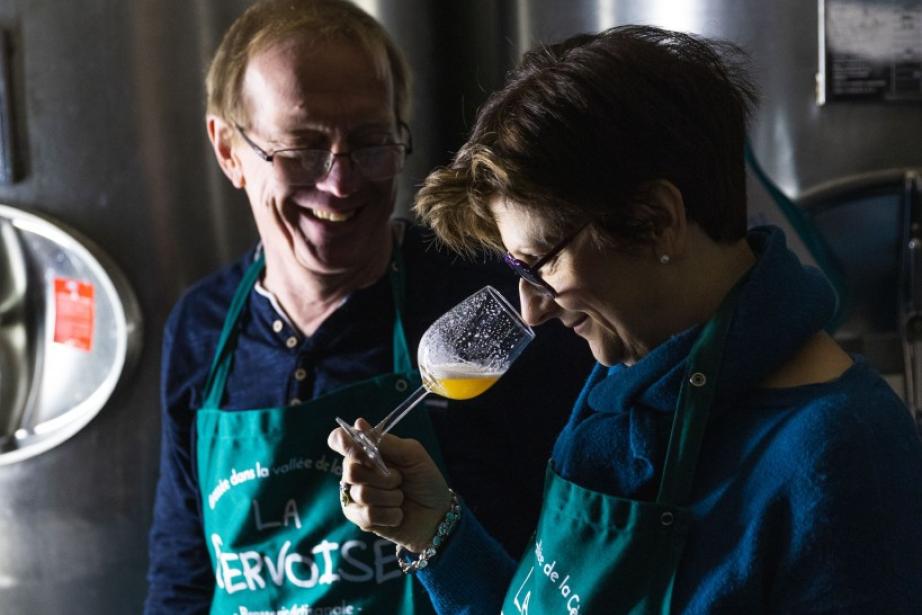Marc et Cathy Etienne de la Brasserie Etienne. (Photo La Brasserie Etienne)