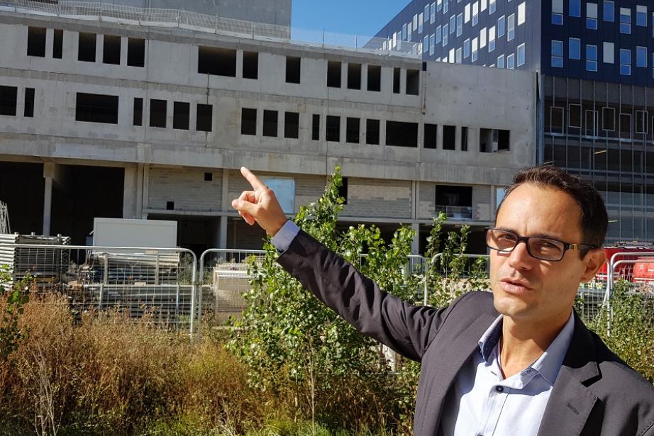 Emmanuel Cordier qui coordonne le projet MFJA Emmanuel Cordier qui coordonne le projet MFJA