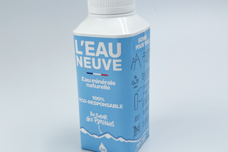 Avec la marque O9 (pour Eau Neuve, et une référence directe à son département de l’Ariège), le dirigeant a également développé un partenariat avec Tétra Pak pour vendre son eau dans un emballage en carton, composé à 88 % de matières renouvelables.
