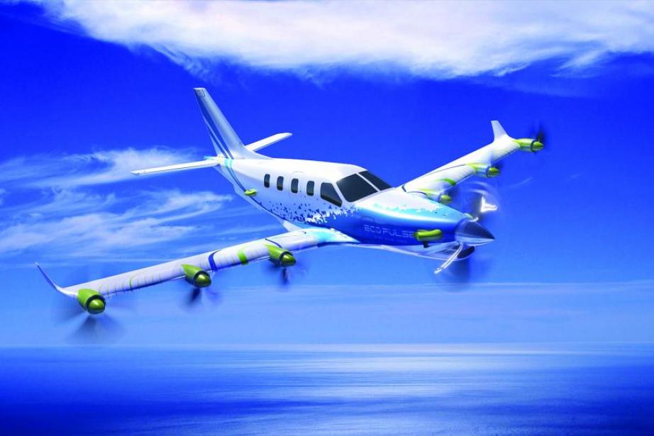 Le démonstrateur d’avion à propulsion hybride distribuée EcoPulse Le démonstrateur d’avion à propulsion hybride distribuée EcoPulse