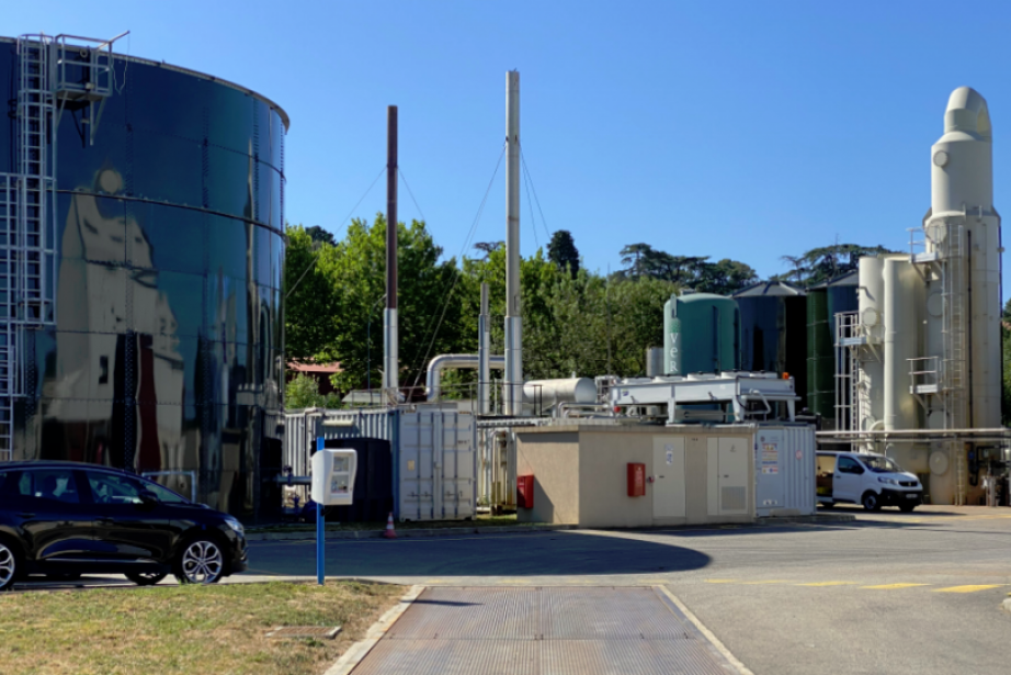 Usine Biogaz du grand Auch © Evergaz Usine Biogaz du grand Auch © Evergaz