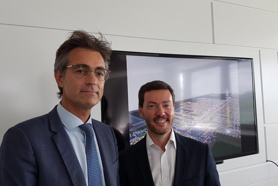 Bertrand Raquet, DG de l'Insa Toulouse et Sébastien Matty, DG de GA Bertrand Raquet, DG de l'Insa Toulouse et Sébastien Matty, DG de GA