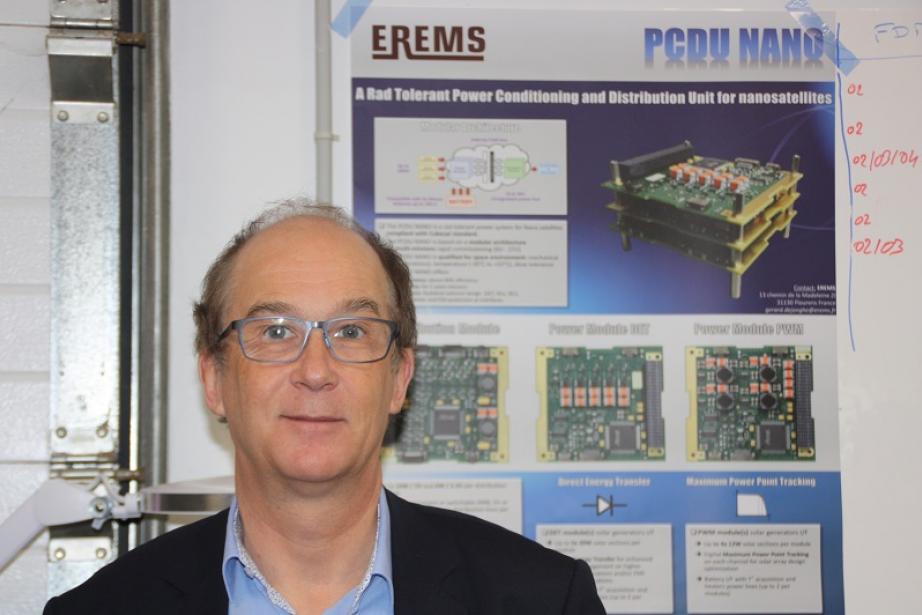 Gérard Dejonghe, président d'Erems Gérard Dejonghe, président d'Erems
