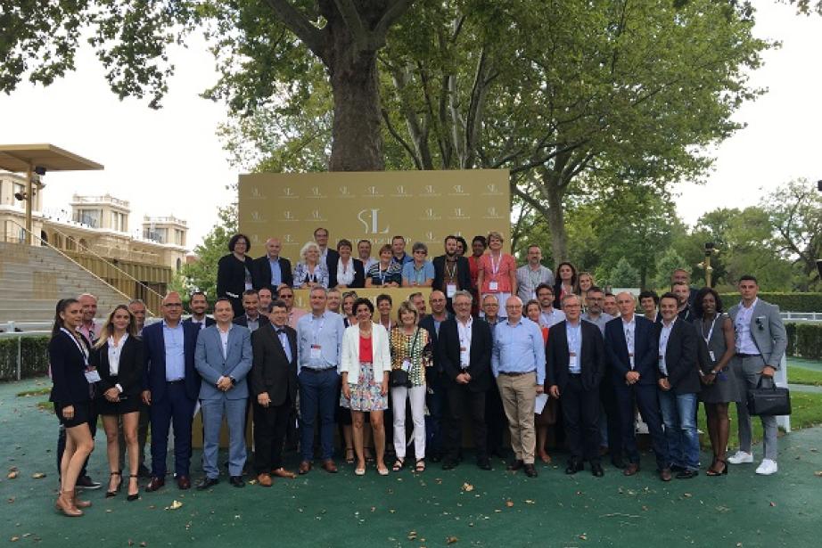 La délégation Occitanie qui a participé aux deux journées REF organisées par le Medef National à Paris, les 28 et 29 août.