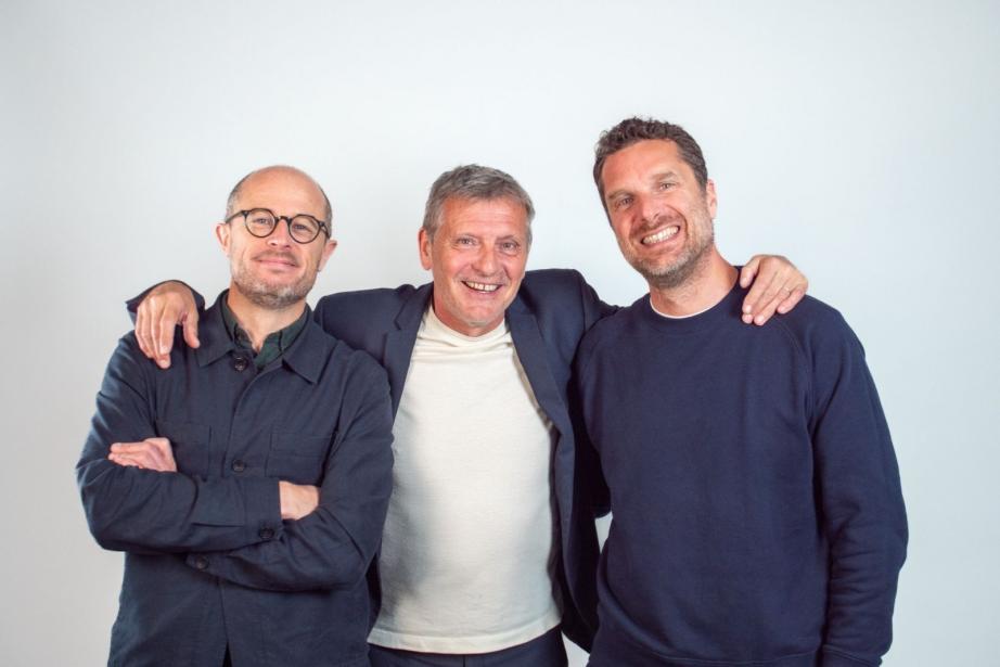 De gauche à droite : Maxime Coisy, cofondateur et dirigeant de Gunsmoke ; Éric Dufour, dirigeant de Chirripo ; Antoine Stora, cofondateur et dirigeant de Gunsmoke. (Photo Gunsmoke)