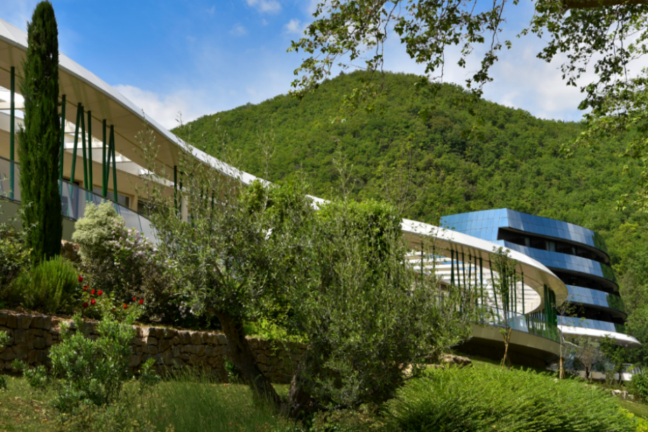 L'hôtel de la station thermale Avène