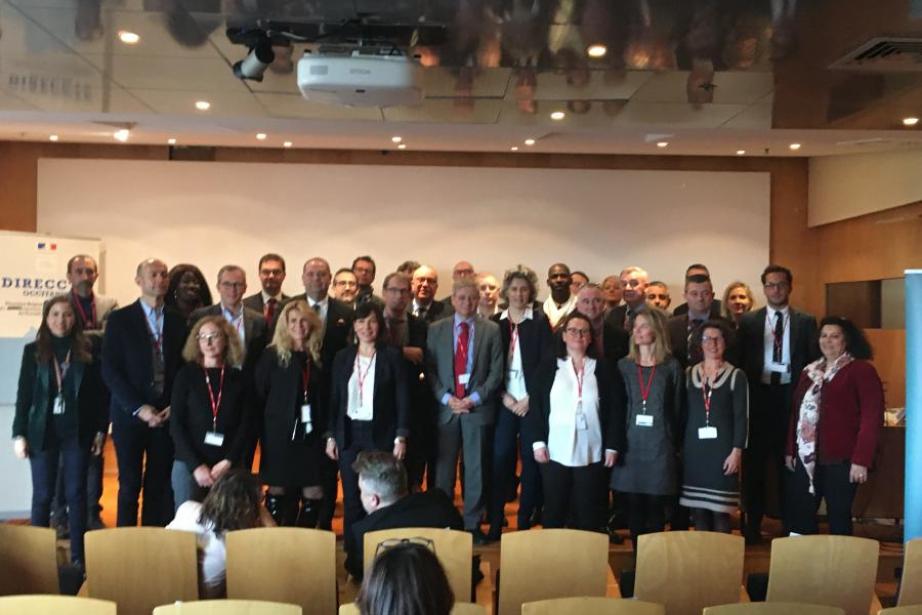 L’ensemble des participants à la réunion autour du Club 10 000 entreprises Haute-Garonne organisée le 15 janvier dans les murs d’Airbus. L’ensemble des participants à la réunion autour du Club 10 000 entreprises Haute-Garonne organisée le 15 janvier dans les murs d’Airbus.