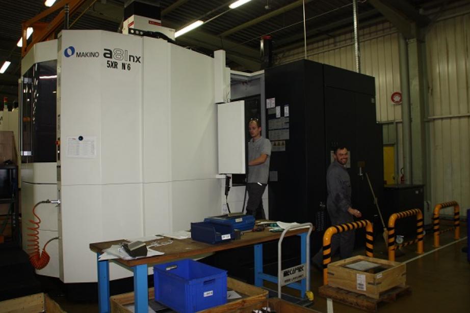 L’usine Mecaprec est équipée de machines 5 axes ultra-performantes. 