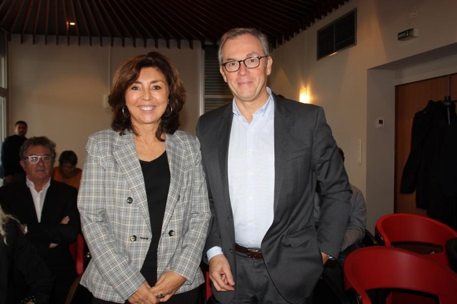 Corinne Vignon et Pierre-Marie Hanquiez