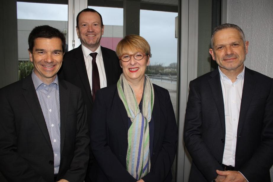 JC Isacc (Essential Mail Only), T. Pedeloup (Ethics Group), A. Zorzalbère (Altran), PH. Bernard (Capstang Avocats) JC Isacc (Essential Mail Only), T. Pedeloup (Ethics Group), A. Zorzalbère (Altran), PH. Bernard (Capstang Avocats)