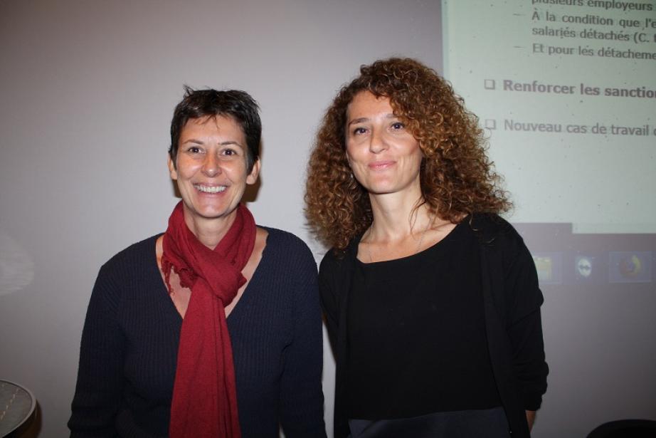 Sigrid Gardeux, responsable emploi formation au Medef Occitanie, Judith Lévy, avocate du cabinet Barthélémy Sigrid Gardeux, responsable emploi formation au Medef Occitanie, Judith Lévy, avocate du cabinet Barthélémy