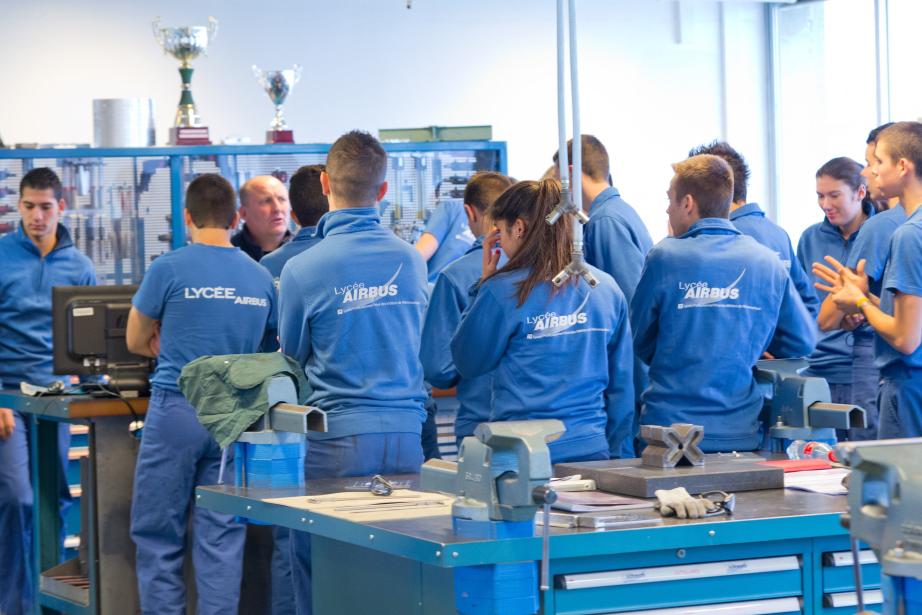 Le lycée Airbus termine à la première place de ce classement des meilleurs lycées professionnels établi par Le Figaro. (Photo : Lycée Airbus)