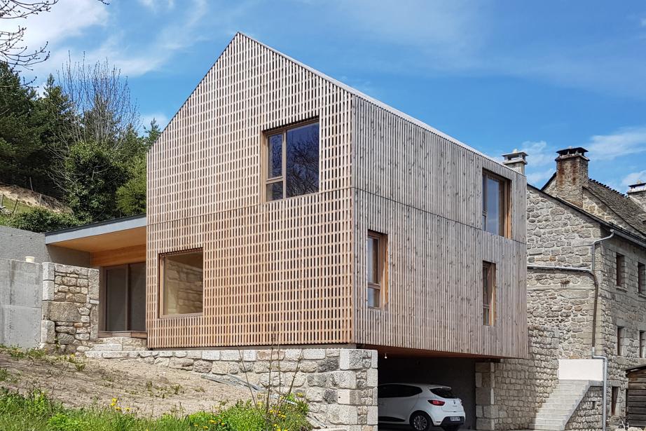 La Maison sur la ruine de Fontans (Lozère) a été récompensée dans la catégorie "Habiter une maison". (Photo : Jean-Marc Priam)