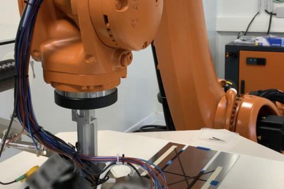 Robot de mise en place et fabrication composite Robot de mise en place et fabrication composite