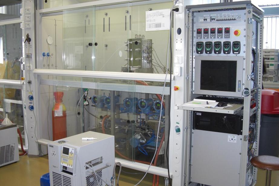Réacteur installé à la MEPI développé  en SiC par Boostec