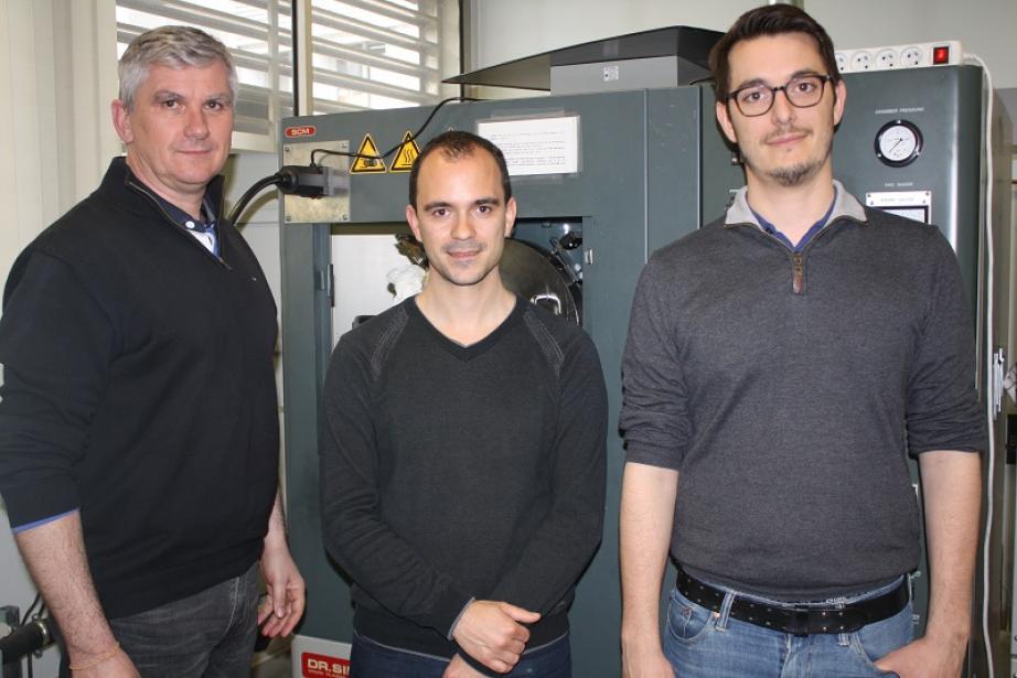 Romain Epherre, Claude Estournès et Yannick Beynet, Romain Epherre, Claude Estournès et Yannick Beynet,