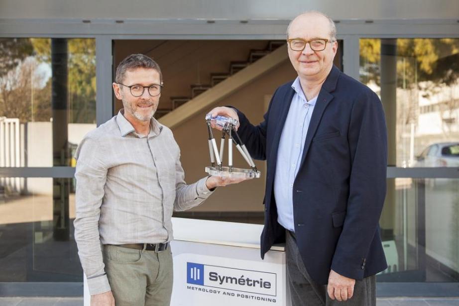 Thierry Roux et Olivier Lapierre, les deux associés de Symétrie