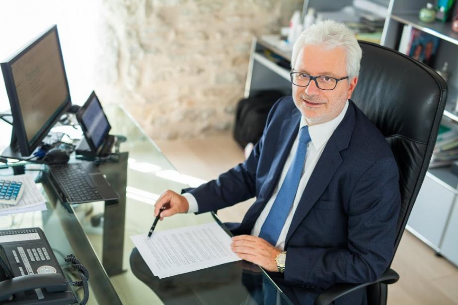Thierry Logre, aux manettes de Laboratoires Jérodia, groupe familial lotois indépendant propriétaire de la marque Phyt's.