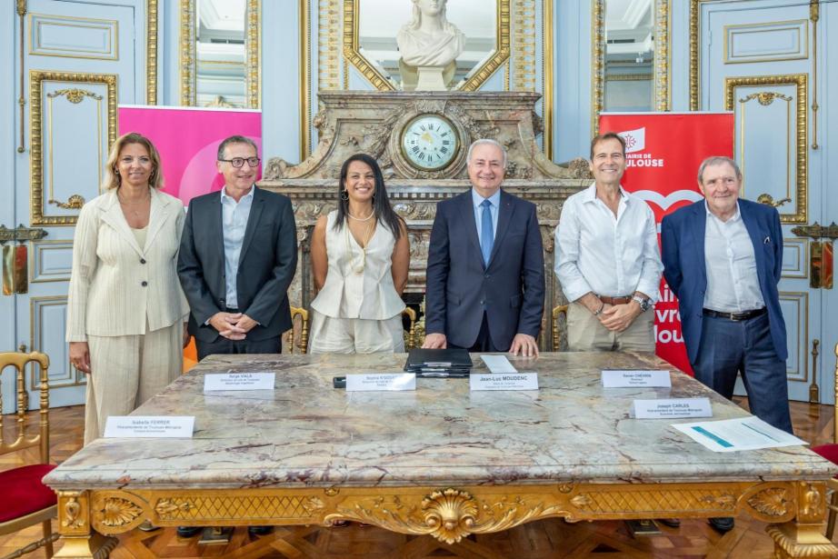 Dans le cadre du sommet Choose France 2026, quatre entreprises ont choisi la métropole toulousaine pour accélérer leur développement : Sandoz, Venturi Space, Boehringer Ingelheim et Tekever France. (Photo Daniel Mini) 