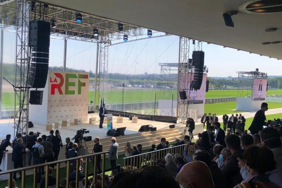 5400 participants à la 3ème édition de la REF du Medef à Paris, une centaine d'entre eux font partie de la délégation Occitanie. 5400 participants à la 3ème édition de la REF du Medef à Paris, une centaine d'entre eux font partie de la délégation Occitanie.