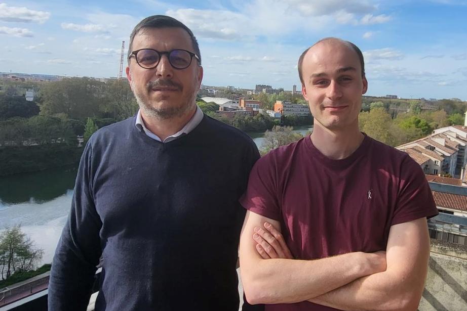 Jean-Michel Morin et Lucas Guillemin, qui travaillent pour le cabinet spécialiste en revitalisation LHH en Occitanie. (Photo : Anthony Assémat - Entreprises Occitanie)