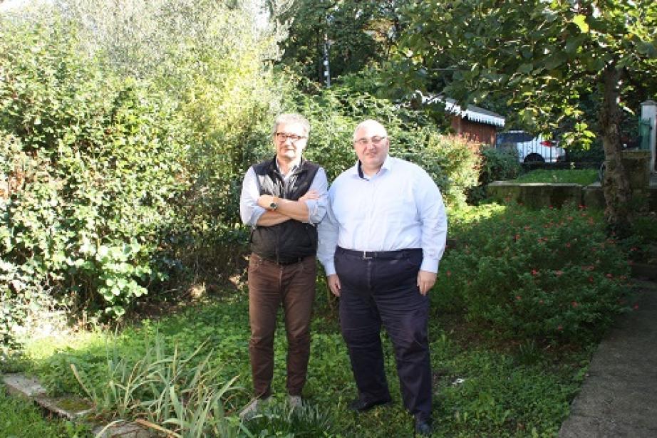 Eric Hermann et Jean-Luc Marini, président et directeur de Safety Data. Eric Hermann et Jean-Luc Marini, président et directeur de Safety Data.