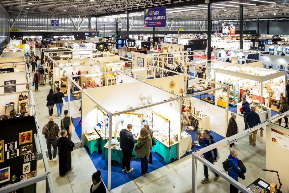 Créateurs et artisans d’art venus d’Occitanie et d’autres régions ont présenté au MEETT des pièces issues d’ateliers de fabrication français, dans le cadre d’une édition 2025 marquée par la qualité des échanges et la diversité des savoir-faire. (Photo MEETT)