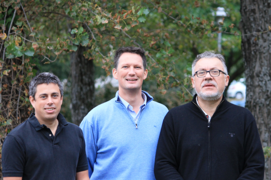 Les trois cofondateurs de Simsoft Industry : Leny Turmel, André Joly et Philippe Crespin. Les trois cofondateurs de Simsoft Industry : Leny Turmel, André Joly et Philippe Crespin.