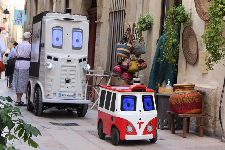 L'entreprise Soben, basée dans le Lot, a été retenue avec son projet Twinswheel sur la circulation de robots autonomes mobiles. (Photo : Soben)