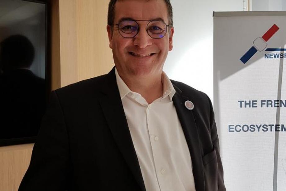 Sylvain d’Hoine, le vice-président exécutif de la Space business unit de CS Sylvain d’Hoine, le vice-président exécutif de la Space business unit de CS
